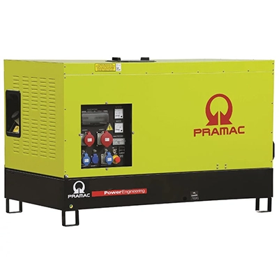 Дизельный генератор PRAMAC GBW22Y MECC ALTE трехфазный в кожухе (YANMAR 4TNV88-BGPGEC)