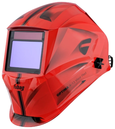 фото маска optima 4-13 visor red