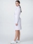 фото халат женский сансара-001 (тк.смесовая,160) medline, белый